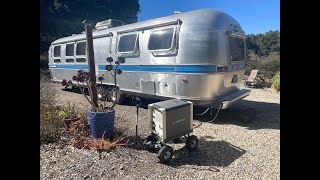 Running an Older Airstream Trailer on a Hysolis Apollo 5K Generator [upl. by Roxi782]