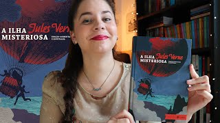 A ILHA MISTERIOSA de Jules Verne 🏝️ suspense e natureza  BOOK ADDICT [upl. by Gardner]