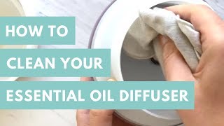 Quick Tip How To Clean Your Essential Oil Diffuser Bonus Fresh and Clean Diffuser Blend [upl. by Tal677]