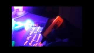 Why highlighter ink glows under UV BLACKLIGHT [upl. by Ahsinid806]