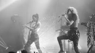 Grimes  Go feat Blood Diamonds Live at Paradiso Amsterdam 28 Feb 2016 [upl. by Romona]