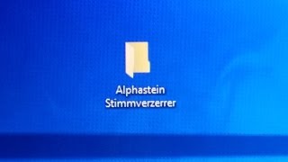 MEIN ALPHASTEIN STIMMVERZERRER [upl. by Feldman]