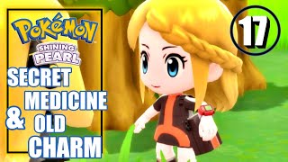 Pokemon Shining Pearl  Cynthia Secret Medicine amp Deliver the Old Charm to Celestic Town  Part 17 [upl. by Amerd]