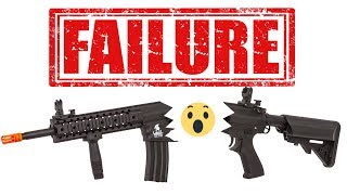 FAILURE  Straight Outta the Box Lancer Tactical LT12BG2 AEG [upl. by Atnoed]