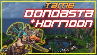 How To Tame OONDASTA amp HORRIDON WoW BFA 82  LazyBeast [upl. by Maunsell993]