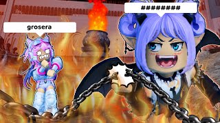 POR ESTA RAZON ANIELICA NO QUIERE que VUELVA A ROBLOX 😡 Ririsu tortura a Anielica [upl. by Elleivap117]