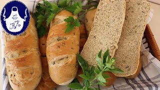 Kräuter  Baguette  Brötchen einfach lecker [upl. by Martguerita662]