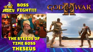 Highlight God of War II  The Steeds of Time Boss  Theseus [upl. by Tab571]