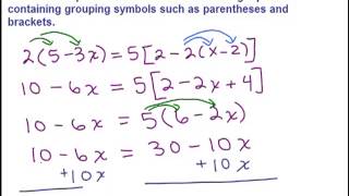 Equations with Parentheses 2 [upl. by Leann]