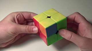 How to solve a 2x2 Rubiks Cube easy and quick [upl. by Orlina655]