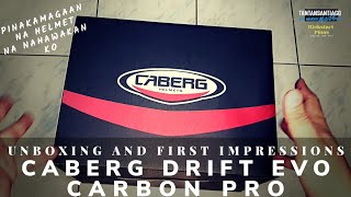 CABERG DRIFT EVO CARBON PRO  UBOXING AND INITIAL IMPRESSIONS [upl. by Sirrah]