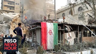 Attack on Iran consulate in Syria escalates conflict in Middle East [upl. by Atiuqan345]