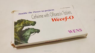 Cefixime with Ofloxacin tablet Use hindi Wecef  O tablet Uss dose side effects review [upl. by Barolet]