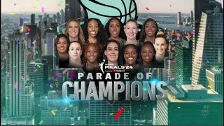 New York Liberty Championship Parade 2024  NBC New York [upl. by Odranreb]