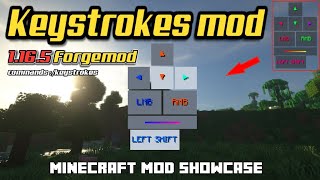 Minecraft 1165  Keystrokes mod with SpeedBridge maps [upl. by Farrison]