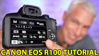 Canon EOS R100 Camera Settings Tips amp Tutorial [upl. by Veno742]