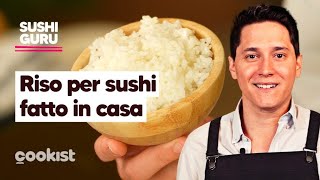 Come fare il riso sushi in modo semplice con Chef Michele Ghedini [upl. by Teddi169]