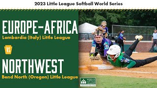 Italy vs Oregon  2023 Little League Softball World Series Game 11 [upl. by Carena844]