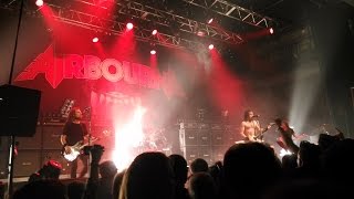 Airbourne  Intro Terminator 2 amp Ready to Rock  Aeronef Lille 12122016 [upl. by Sidoeht568]