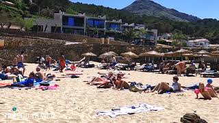 4K Mallorca Spain Topless Beach Walking Tour  Beach Tour  Spain Beach  Beach Walk 4ktour beach [upl. by Legnaros763]