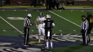 7th12th Grade Highlights Hillmen Football  Noah Cardelli 60 [upl. by Lertsek]