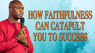 Seeking Divine Favor Learn How Faithfulness Can Catapult You to Success Apostle Joshua Selman [upl. by Strader568]