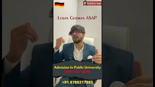 Yes  Admission with low CGPA in german public universities is really possible  💯 🚀91 8780217983 [upl. by Zebadiah]