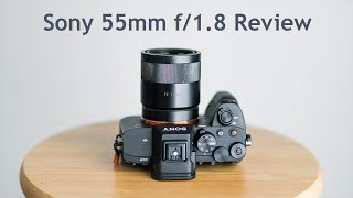 Best 50mm Lens for Sony E Mount  Sony 55mm f18 Review [upl. by Estrin]