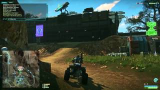 Planetside 2 Beta PC 2012  Gameplay 1 HD [upl. by Hinkel]