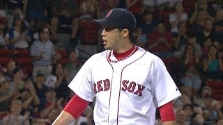 MINBOS Tazawa strikes out the side in the 8th [upl. by Ardnohsal]