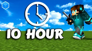 Cubecraft eggwars solo grinding for xp 10 HOURS [upl. by Rovert925]