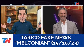 TARICO FAKE NEWS “CARLOS MELCONIAN” en quotSólo una vuelta másquot [upl. by Neirad]