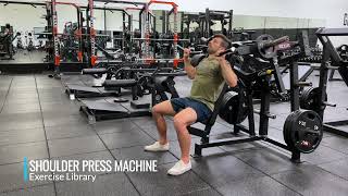 Shoulder Press Machine [upl. by Roe]