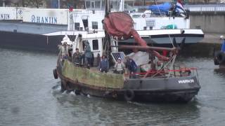 Schip de Warnow vertrekt voor een spannende reis naar het Noorderlicht [upl. by Aloibaf]