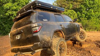 Weekend Camping Trip  Toyota 4Runner Trail  Barnwell Mountain Gilmer TX [upl. by Siouxie]