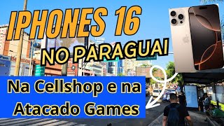 COMPRAS NO PARAGUAI LOJAS CELLSHOP E ATACADO GAMES [upl. by Hsak]