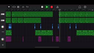 Garageband Beat freestyling [upl. by Eibbob224]