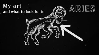 Drawing and Learning about the Constellation Aries [upl. by Akimahc]