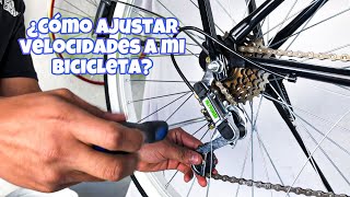 ¿Cómo ajustar velocidades a mi bicicleta  Calibración de velocidades FÁCIL Y RÁPIDO [upl. by Jariv840]