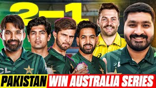 Pakistan beat Australia in the ODI Series By 21  Muhammad Rizwan  Shaheen Afridi  Haris Rauf [upl. by Felicity]