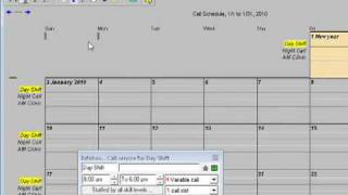 Create a calendar year schedule in Amion [upl. by Patman730]