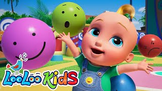 Emotions Song 😊 LooLoo Kids Fun Nursery Rhymes and Kids Songs  Express Feelings with Playful Tunes [upl. by Elletsirk]