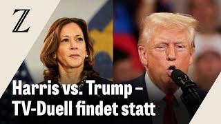 Donald Trump stimmt TVDuell mit Kamala Harris zu [upl. by Braunstein]