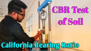 CBR Test of Soil  California Bearing Ratio  in English  Highway Engineering [upl. by Esmerolda]