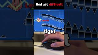 Playing the hardest Geometry Dash wave level gd gdmobile geometrydash shortsfeed shorts [upl. by Elhsa530]