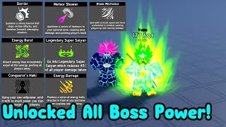 Unlocked All Boss Power From Broly amp Beast King Boss  Anime Fighting Simulator [upl. by Marielle]