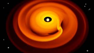 Protoplanetary Disk Simulation FARGO3D amp Blender [upl. by Marl665]