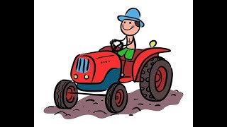 Tommy the Tractor’s Big Farm Adventure  3D Animated Cartoon  The Animation Station [upl. by Smaj416]