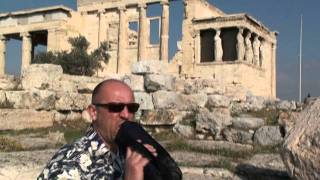 Acropolis Caryatids Athens [upl. by Aitercal]