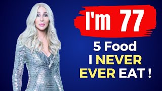 Cher 77 still looks 49 🔥 She Avoids Top 5 Foods and Doesnt Get Old [upl. by Dilks78]